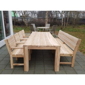 Houten tuintafels