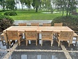 Teak houten tuintafel Napoli 400cm