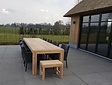 Teak houten tuintafel Napoli 400cm