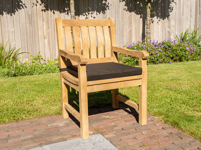 Kussen voor Bergamo / Napoli arml. stoel - Zwart