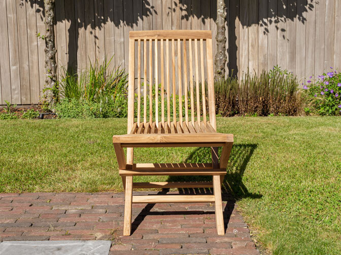 Teak klapstoel Alba