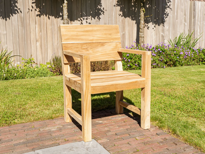 Teak tuinstoelen