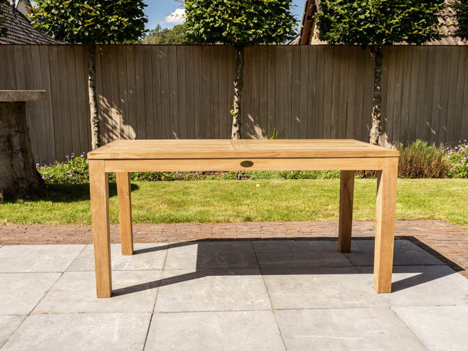 Teak tuintafel Verona 160cm