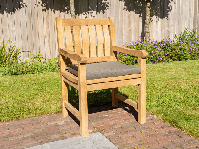 Kussen voor Bergamo / Napoli arml. stoel - Grijs