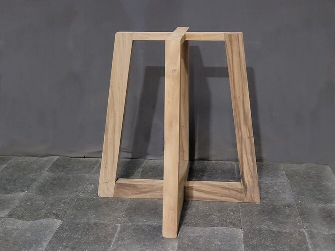 Piramide bartafelpoot - hardhout