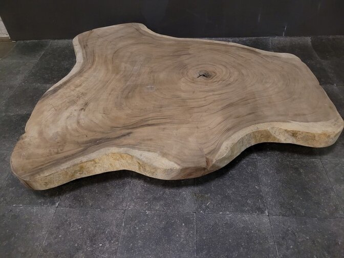 Ronde boomstamtafel 120/190cm CA25-323