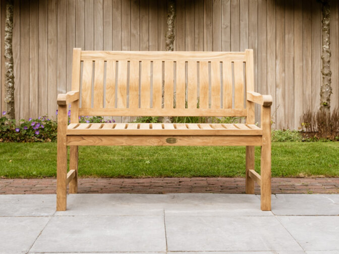 Teak tuinbank Bergamo 120cm