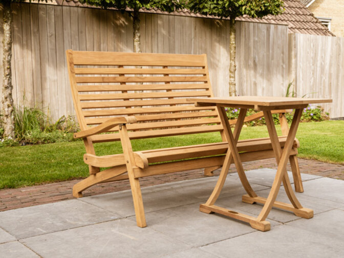 Teak Loungebank Dicaprio