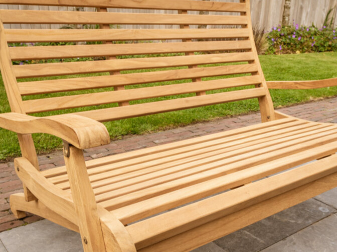 Teak Loungebank Dicaprio