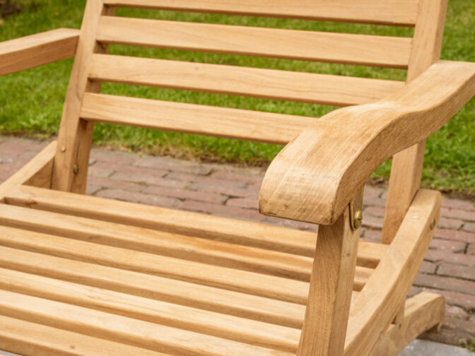 Teak Loungestoel Dicaprio