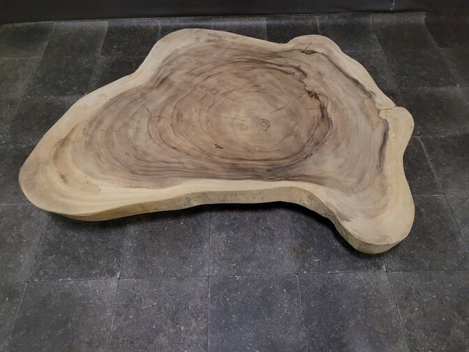 Ronde boomstamtafel 120/160cm CA281-323