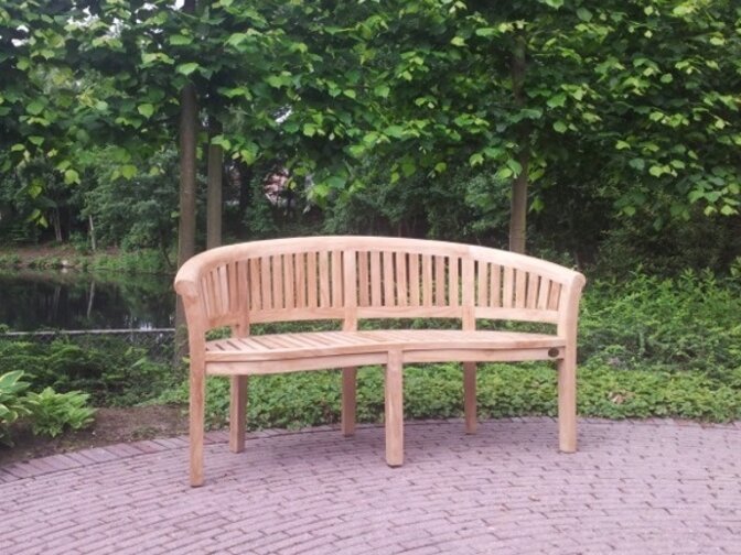 Kussen voor tuinbank Washington 160 - Zand