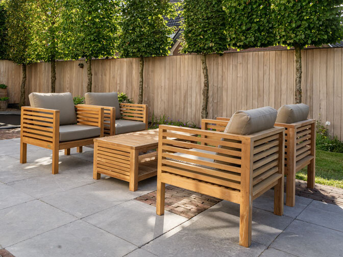 Teak Loungestoel Palermo