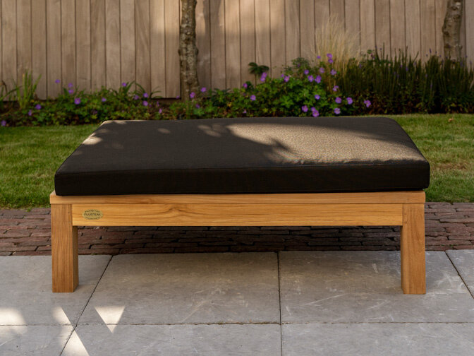 Kussen voor salontafel Modena - Zwart