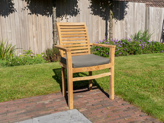 8 persoons tuinset Venice 160 met 8 stoelen Lucca