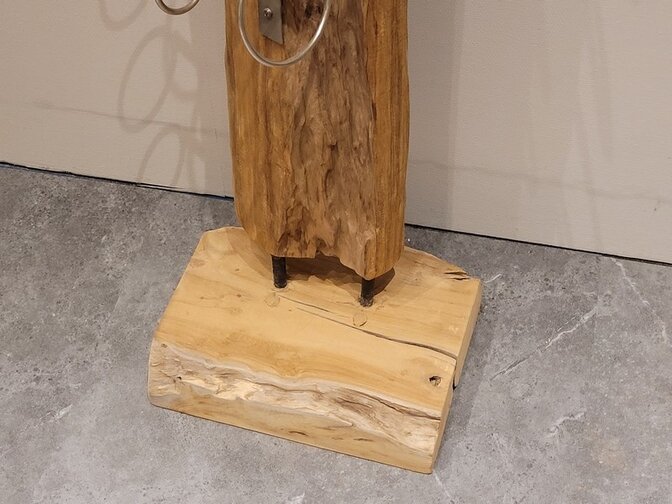 Sculptuur wijnrek voor 6 flessen