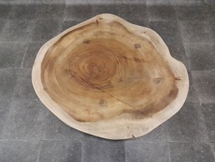 Rond boomstamtafelblad 120/130cm IJ29-123