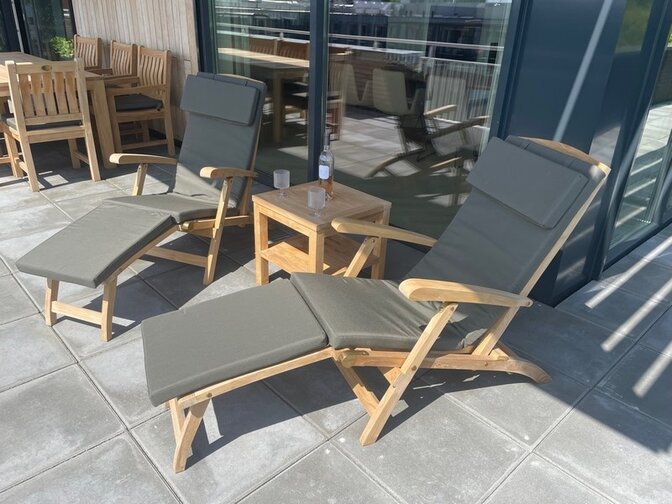 Kussen voor ligstoel New Ocean - Grijs