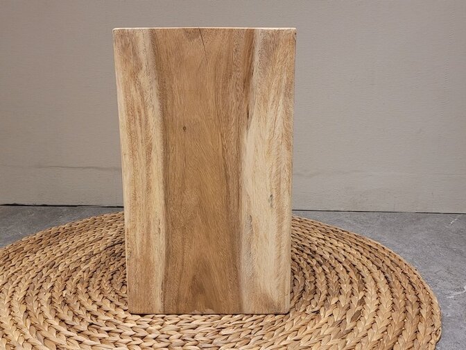 Suar hout blok 30x30x50cm