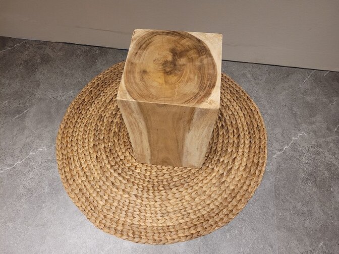 Suar hout blok 30x30x50cm