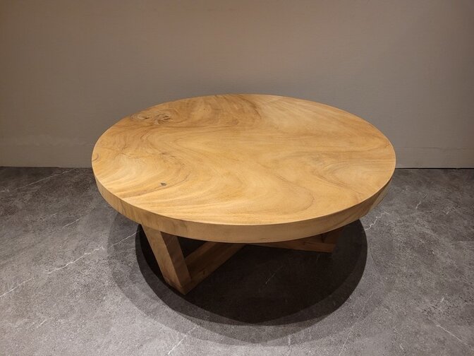 Ronde boomstam salontafel Ø 100x46cm