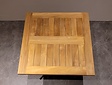 Teak tafelblad 75x75cm - los tafelblad