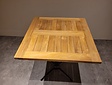 Teak tafelblad 75x75cm - los tafelblad