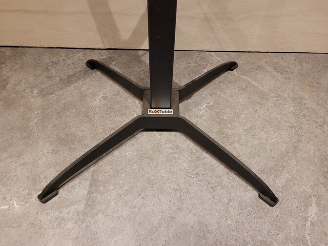 Anti wiebelpoot zwart - enkel  losse poot