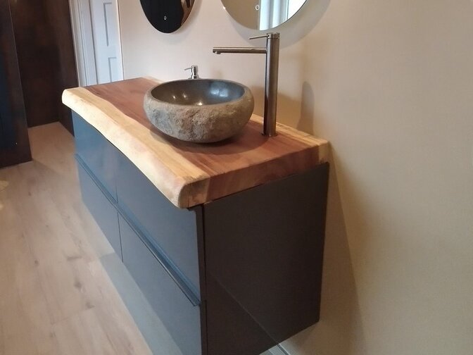 Wandplank Suarhout 50x150cm