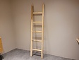 Teakhouten decoratie ladder - 180/200cm