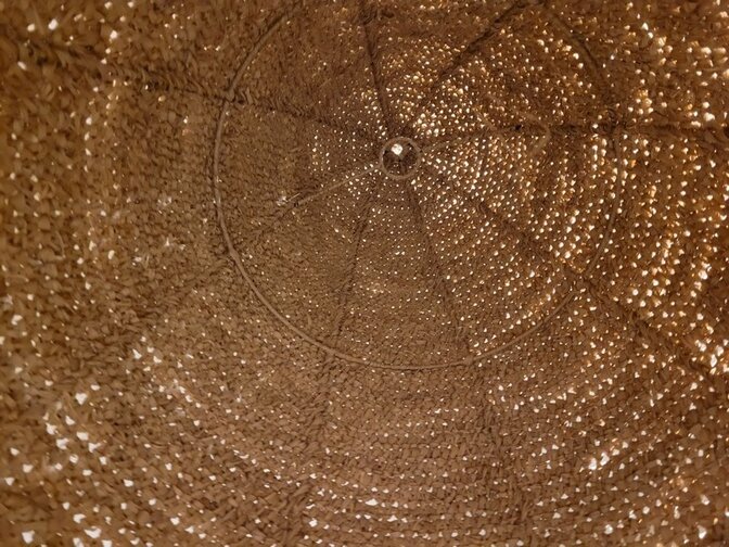 Lampenkap Ibiza stijl 65x75cm