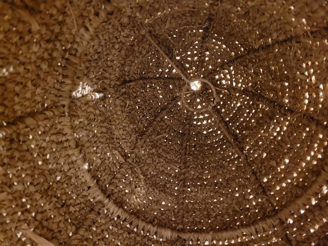 Lampenkap Ibiza stijl 35x45cm