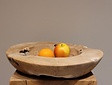 Teak houten fruitschaal 40cm