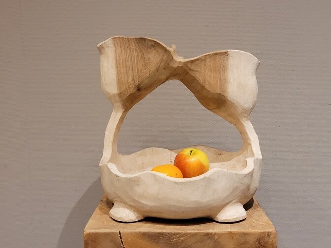Fruitschaal Triple ± 30x30x30cm