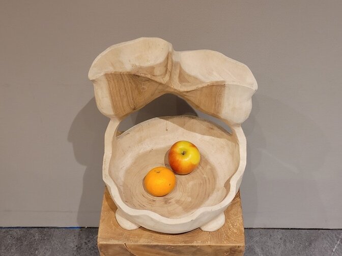Fruitschaal Triple ± 30x30x30cm