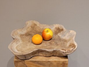 Fruitschaal naturel 30/40cm