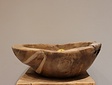 Houten kom  wortelhout - +/- 40 x 20cm