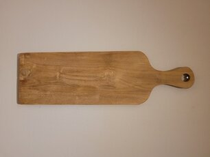 Teak borrelplank - 20x65cm