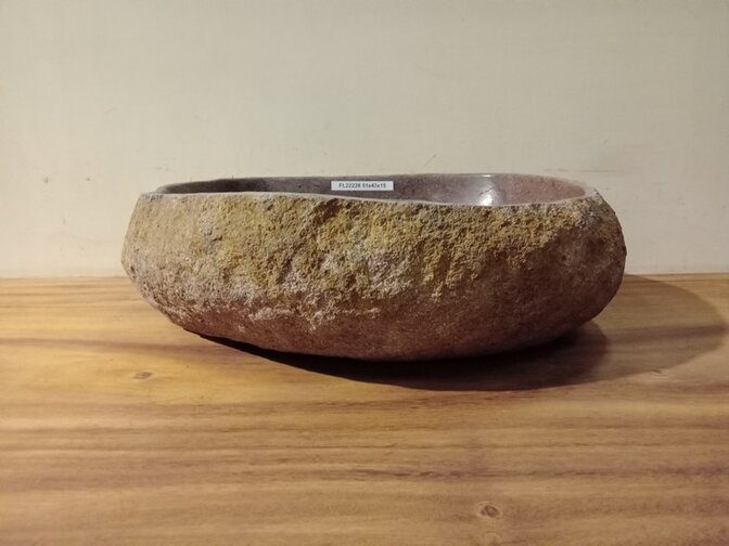 Waskom Natuursteen  - 51x43x15cm - FL22228