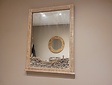 Grote spiegel met sieromlijsting 85x110cm