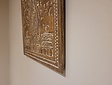 Wandpaneel met houtsnijwerk 54x48x3cm