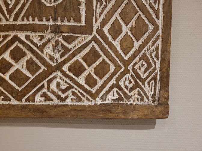 Decoratie wandpaneel 46x60x3cm