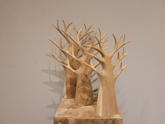 Houten Sieradenhouder - middel - 27x40x7cm