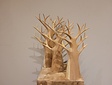 Houten sieradenhouder - groot - 30x45x8cm