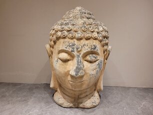 Boeddha hoofd - 80x110x70cm - PVC - BB2384-03