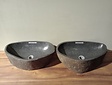 2 waskommen uit 1 steen - 55x34x15cm - FL22283