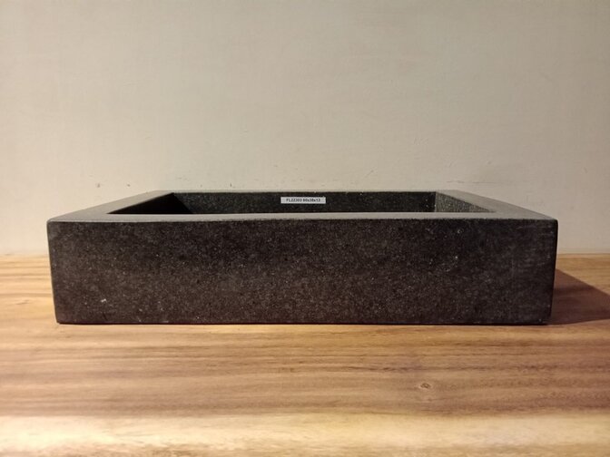 Wasbak natuursteen  60x38x13cm - FL22303