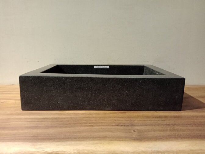 Wasbak natuursteen  60x38x13cm - FL22305