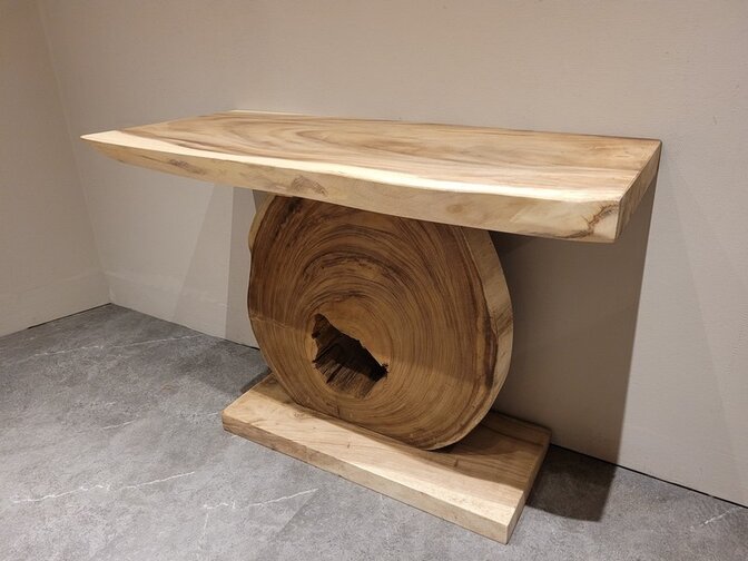 Suar sidetable - wandtafel 50x110x80cm