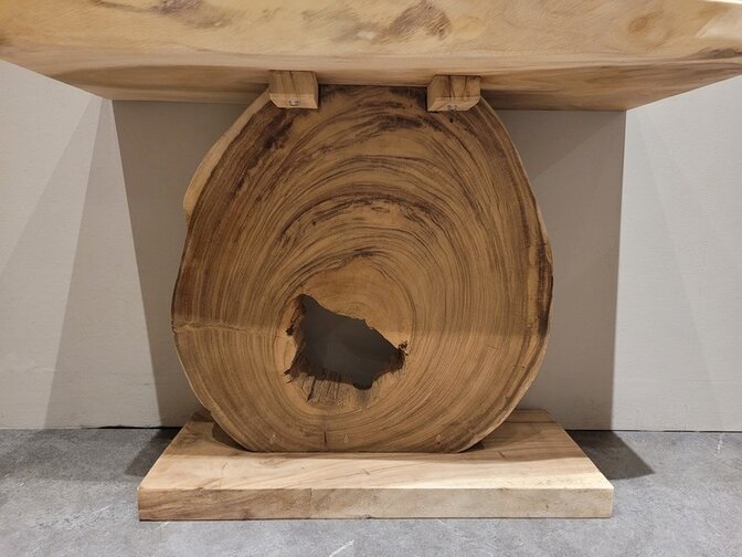 Suar sidetable - wandtafel 50x110x80cm